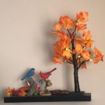 2 Pack Fall Lighted Maple Tree 48 LED Lights  photo review