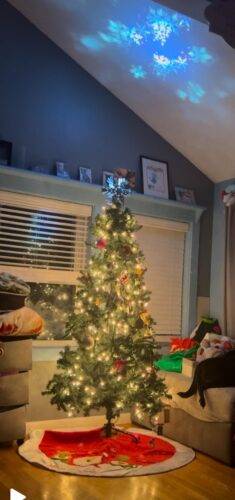  3D Silver Snowflake Tree Topper  photo review