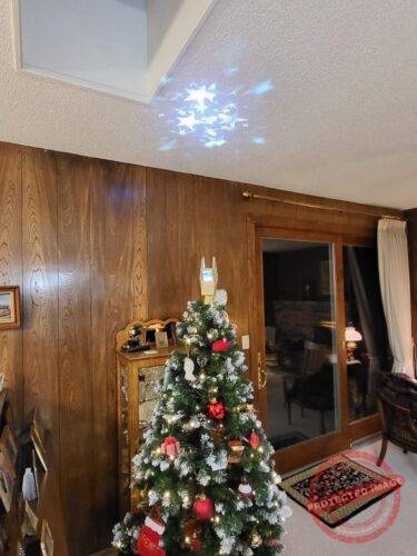  3D Silver Snowflake Tree Topper  photo review