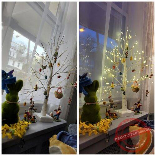 144 LED Birch Tree Lights photo review