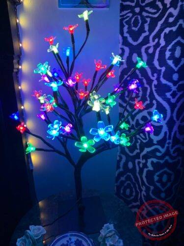 2 Pack Cherry Blossom LED Tree Lamps photo review