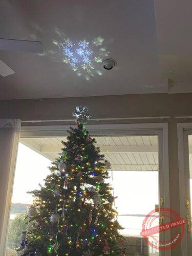  3D Silver Snowflake Tree Topper  photo review