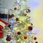 Silver 3D Snowflake Tree Topper with 25 Warm Lights photo review