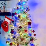 Silver 3D Snowflake Tree Topper with 25 Warm Lights photo review
